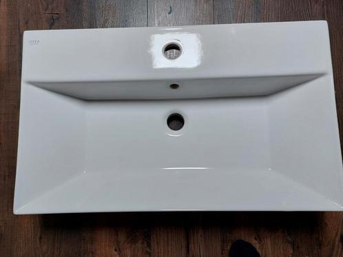 Isvea Sistema keramische wastafel, 70x42 cm, Doe-het-zelf en Verbouw, Sanitair, Nieuw, Wastafel, Ophalen