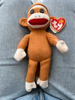 Ty Beanie Baby socks the sock monkey, Ophalen of Verzenden, Nieuw, Overige typen