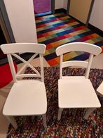 4 Ikea Stoelen - Schiedam, Ophalen, Gebruikt, Wit, Vier