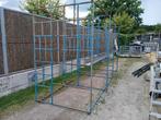 Opbergrek, stelling, pvc buizen, magazijnrek legbordstelling, Doe-het-zelf en Verbouw, Buizen en Afvoer, Ophalen, Gebruikt, Overige materialen