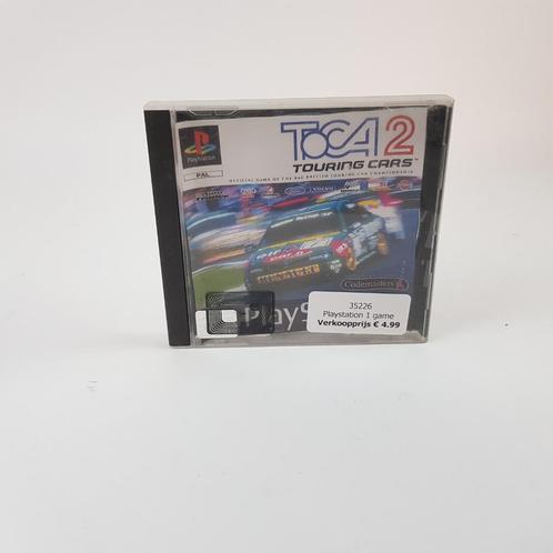 Toca 2 Touring Cars PS1 || Nu voor €4.99!!, Spelcomputers en Games, Games | Sony PlayStation 1, Gebruikt, Racen en Vliegen, 1 speler