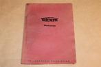 Oude catalogus - Triumph gereedschappen typemachine, Ophalen of Verzenden, Gelezen