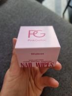Pink Gellac- Nail wipes, Ophalen of Verzenden, Zo goed als nieuw, Verzorging