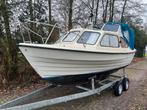Spitsgatter Fjord 21 met Volvo Penta diesel motor., 10 tot 30 pk, Gebruikt, Binnenboordmotor, Diesel