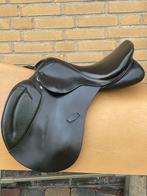 Net zwart leren Springzadel 17,5 inch, Gebruikt, Kelly@schuuring.net, Zeeasterweg, Springen