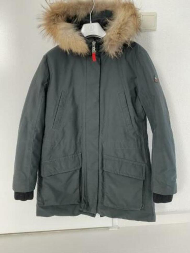 Gave warme parka jas dame Bogner Fire & Ice small s 36, Kleding | Dames, Jassen | Winter, Zo goed als nieuw, Maat 36 (S), Groen