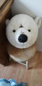 Pluche ijsberen kop, Ophalen of Verzenden, Zo goed als nieuw