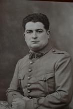 frankrijk 1900 fotokaart militair soldaat in uniform, Verzamelen, Militaria | Algemeen, Ophalen of Verzenden, Overige soorten