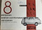 Fiat 600 microbus folder, Verzenden, Gelezen, Overige merken