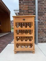 Teak kasten voor wijn, Ophalen, Gebruikt