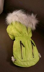 Nieuw honden jas kleding chihuahua jasje neon groen maat XS, Verzenden, Nieuw, Hondenjas