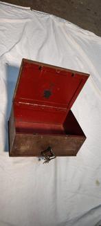 Geldkistje, Verzamelen, Spaarpotten, Ophalen of Verzenden, Gebruikt, Hout, Overige thema's