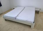 Auping auronde 160x200, Ophalen, Gebruikt, Wit, Tweepersoons