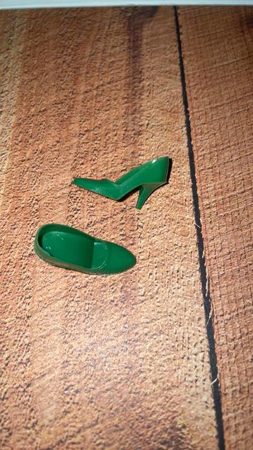 Barbie vintage Japan groene Pumps beschikbaar voor biedingen