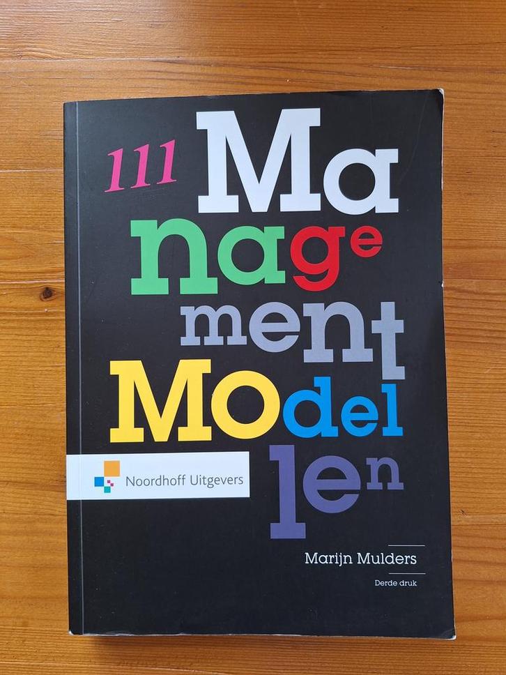 Marijn Mulders - 111 Managementmodellen, Boeken, Wetenschap, Zo goed als nieuw, Sociale wetenschap, Ophalen of Verzenden