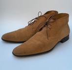 Santoni nuvola suede veterschoen maat 41=7, Verzenden, Zo goed als nieuw, Overige kleuren