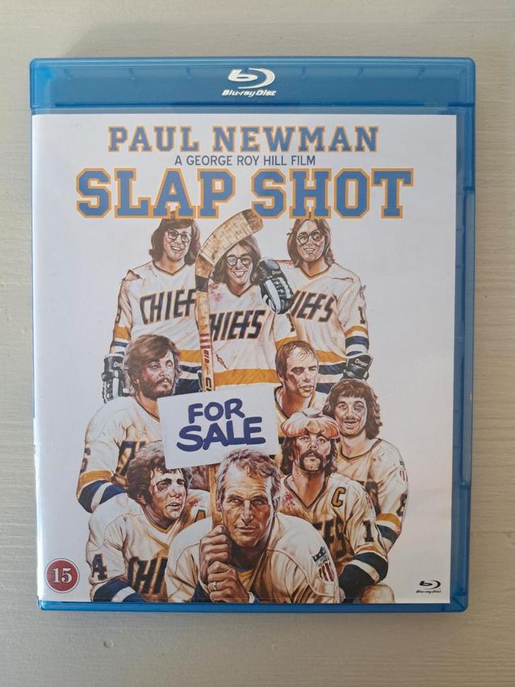 Slap Shot - Paul Newman - Blu-ray (import zonder NL ondertit, Cd's en Dvd's, Blu-ray, Zo goed als nieuw, Humor en Cabaret, Ophalen of Verzenden