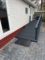 Rolstoelbaan opstap trap entree chalet, tinyhouse, woonwagen, Ophalen of Verzenden, Nieuw, Hout