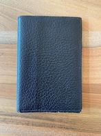 Zwart leren documenten mapje, Ophalen, Gebruikt, Zwart, Leer