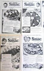 19 vintage advertenties reclames Unox Smac 1956-60, Gebruikt, Ophalen