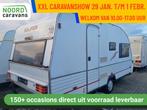 SOLIFER GOLDIE 470 ENKELE BEDDEN + VOORTENT + LUIFEL, Caravans en Kamperen, Caravans, Solifer, Bedrijf, 6 tot 7 meter, Radio
