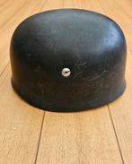 Originele Duitse M38 Fallschirmjäger no decal helm, CKL68, Verzamelen, Ophalen of Verzenden, Luchtmacht, Duitsland, Helm of Baret