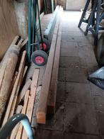 Houten Balken 17x7x540 & 12x7x512 & 19x9,5x350, Ophalen, Zo goed als nieuw, Balk, Vuren