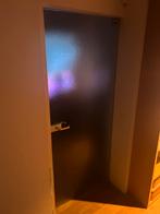 Glazen binnendeur, Ophalen, Gebruikt, 80 tot 100 cm, Binnendeur