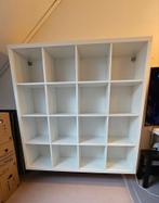 Witte open kast 16 vakken 1.47x1.47 Kallax, Huis en Inrichting, Ophalen, 100 tot 150 cm, 100 tot 150 cm, Scandinavisch