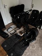Bugaboo Donkey 3 Twin limited edition all black, Ophalen of Verzenden, Zo goed als nieuw, Bugaboo
