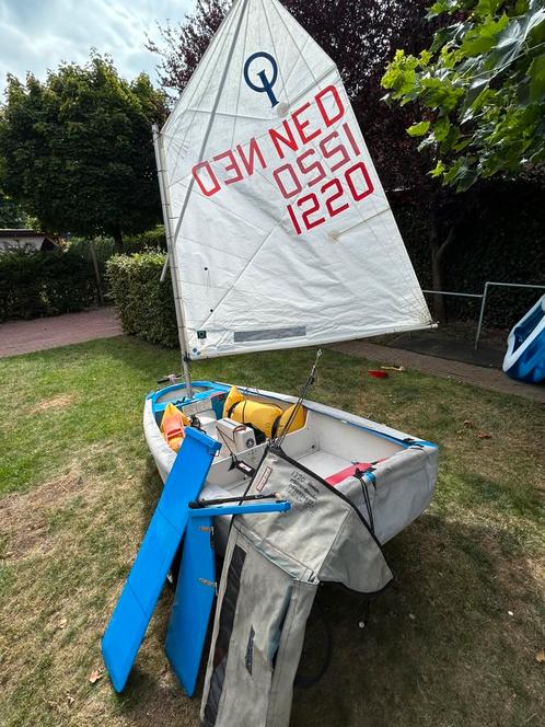 gebruikte optimist, Watersport en Boten, Zeilen en Zeiltoebehoren, Gebruikt, Minder dan 15 m², Ophalen of Verzenden