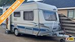 Fendt Saphir 450 QB incl. voortent en mover, Caravans en Kamperen, Caravans, Bedrijf, Treinzit, Overige typen, 4 tot 5 meter