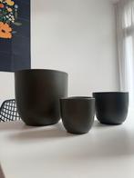 3 groene potten Every Days Intratuin, Ophalen, Overige materialen, Gebruikt, Rond