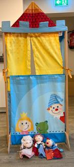 Haba Poppenkast met Poppen,  Sint idee, Ophalen, Gebruikt, Jongen of Meisje