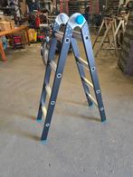 Vouwladder 2x4 treden – zo goed als nieuw, Ophalen, Zo goed als nieuw, Ladder, 2 tot 4 meter