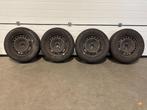 15" michelin winterbanden st. 5 x 100 vw polo, ibiza, fabia, Auto-onderdelen, Banden en Velgen, Ophalen, Gebruikt, 15 inch, Banden en Velgen