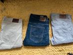 3 Broeken Brams Paris - Kaki & Spijkerbroek 40/34, Ophalen of Verzenden, Gedragen, Overige maten, Overige kleuren
