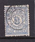 1884 Postbewijszegel drie gulden,  nr. PW4,  nette zegel., Postzegels en Munten, Postzegels | Nederland, Verzenden, T/m 1940, Gestempeld