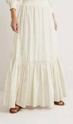 Prachtige Maxi rok Boden ecru M42 NW110,-, Kleding | Dames, Rokken, Beige, Maat 42/44 (L), Zo goed als nieuw, Onder de knie