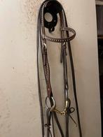 Western hoofdstel, Dieren en Toebehoren, Paarden en Pony's | Hoofdstellen en Tuigage, Ophalen of Verzenden, Zo goed als nieuw