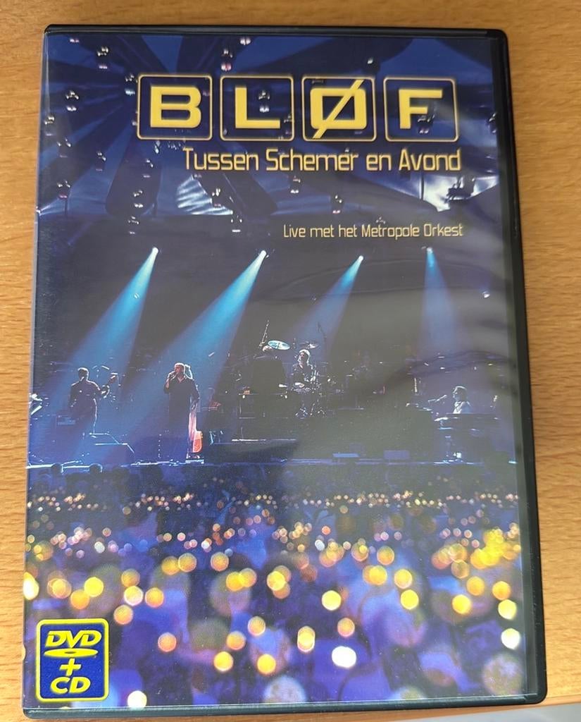 BLØF - Tussen Schemer en Avond DVD + CD, Alle leeftijden, Boxset, Muziek en Concerten, Ophalen of Verzenden