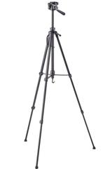 Mooi statief van 62cm - 160cm incl ingebouwde waterpas + tas, Ophalen of Verzenden, Zo goed als nieuw, Minder dan 150 cm, Driepoot