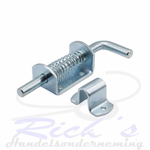 Treksluiting - grendel met veer incl tegenstuk, Auto diversen, Overige Auto diversen, Ophalen of Verzenden