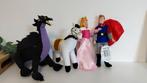 Doornroosje poppen set Disney, Verzamelen, Disney, Ophalen of Verzenden, Zo goed als nieuw, Beeldje of Figuurtje