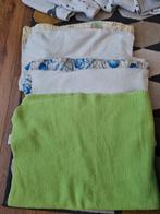 Baby of kinder dekens groen en wit, Kinderen en Baby's, Ophalen of Verzenden, Zo goed als nieuw, 100 cm of meer, Deken