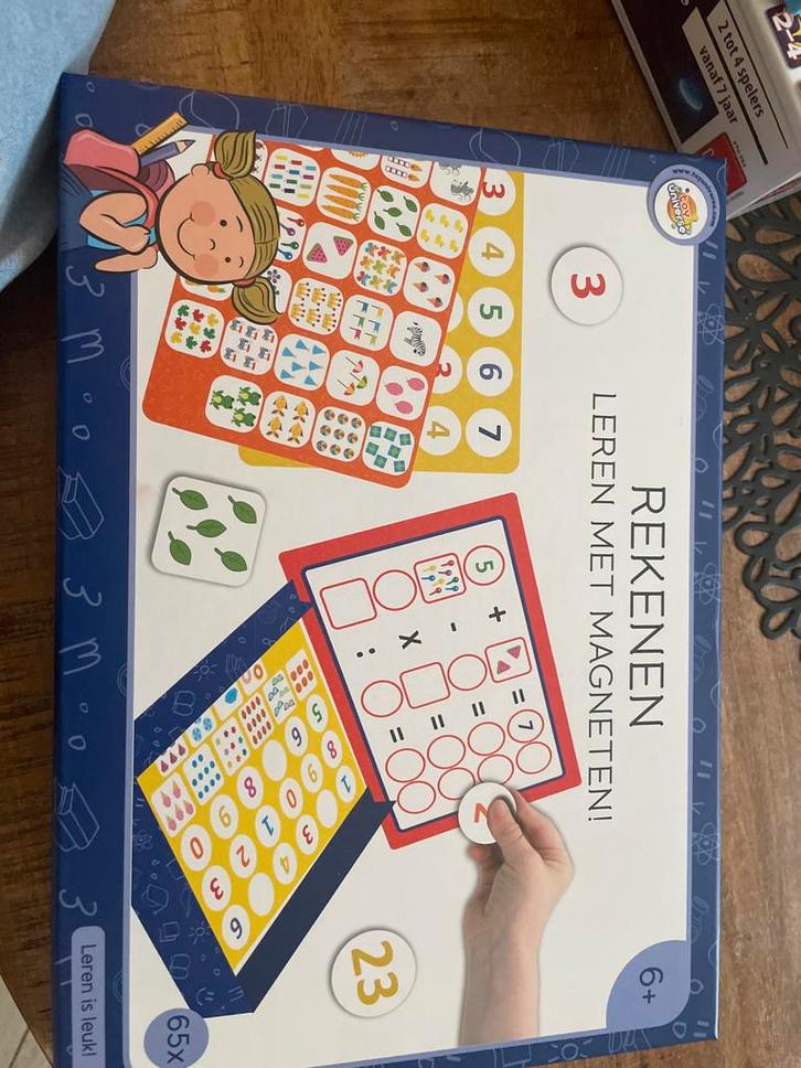 Magnetisch Rekenspel - Leren met plezier!, Kinderen en Baby's, Speelgoed | Educatief en Creatief, Zo goed als nieuw, Rekenen, Ophalen