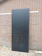 Dichte binnendeur nieuw met freeslijnen (nr10), Ophalen, 80 tot 100 cm, Binnendeur, Nieuw