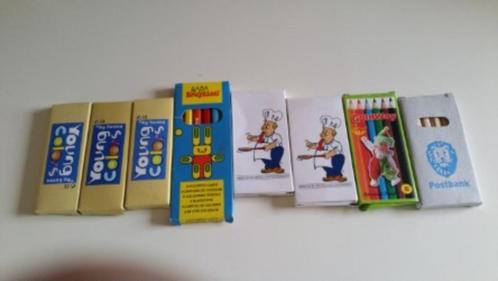 8 kleine pakjes met kleurpotloodjes, Kinderen en Baby's, Speelgoed | Overig, Zo goed als nieuw, Jongen of Meisje, Ophalen