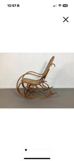 Vintage Schommelstoel Thonet Style jaren’ 60, Gebruikt, Bruin, Thonet, Eén