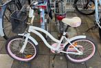 Fiets: AMIGO Flower 20 Inch 33 cm Meisjes Terugtraprem Wit, Fietsen en Brommers, Fietsen | Meisjes, Ophalen, Gebruikt, 20 inch
